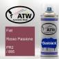Preview: Fiat, Rosso Passione, PR2 / 895: 400ml Sprühdose, von ATW Autoteile West.